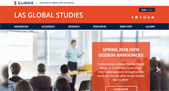 Desktop Screenshot of globalstudies.illinois.edu