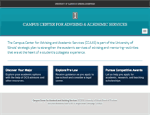 Tablet Screenshot of ccaas.illinois.edu