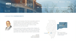 Desktop Screenshot of clintonco.illinois.gov