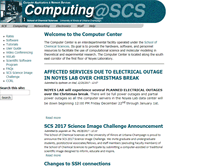 Tablet Screenshot of computing.scs.illinois.edu