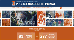 Desktop Screenshot of engage.illinois.edu