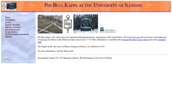 Desktop Screenshot of pbk.illinois.edu