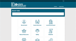 Desktop Screenshot of data.illinois.gov