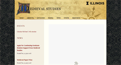 Desktop Screenshot of medieval.illinois.edu