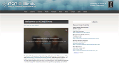 Desktop Screenshot of ncn.illinois.edu