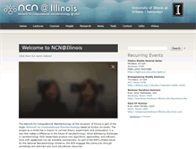 Tablet Screenshot of ncn.illinois.edu