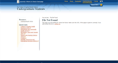 Desktop Screenshot of advising.ahs.illinois.edu