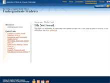 Tablet Screenshot of advising.ahs.illinois.edu