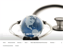 Tablet Screenshot of globalhealth.illinois.edu