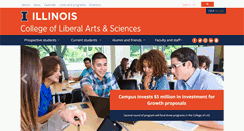 Desktop Screenshot of las.illinois.edu