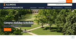 Desktop Screenshot of humanresources.illinois.edu