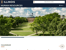 Tablet Screenshot of humanresources.illinois.edu