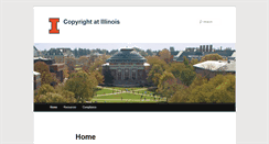 Desktop Screenshot of copyright.illinois.edu