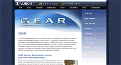 Desktop Screenshot of gear.math.illinois.edu