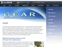 Tablet Screenshot of gear.math.illinois.edu