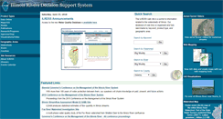 Desktop Screenshot of ilrdss.isws.illinois.edu