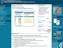 Tablet Screenshot of ilrdss.isws.illinois.edu