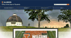 Desktop Screenshot of odos.illinois.edu