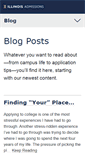Mobile Screenshot of blog.admissions.illinois.edu