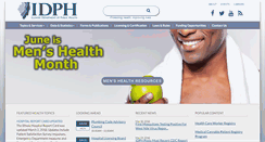 Desktop Screenshot of dph.illinois.gov