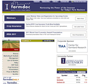 Tablet Screenshot of farmdoc.illinois.edu