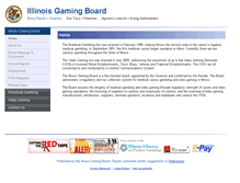 Tablet Screenshot of igb.illinois.gov