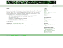 Tablet Screenshot of miscanthus.illinois.edu