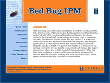 Tablet Screenshot of bedbugs.illinois.edu