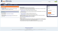 Desktop Screenshot of my.illinois.edu