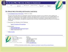 Tablet Screenshot of imbgl.cropsci.illinois.edu
