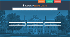 Desktop Screenshot of mckinley.illinois.edu