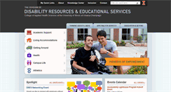 Desktop Screenshot of disability.illinois.edu