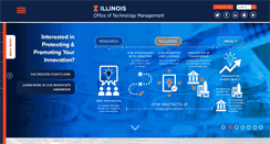 Desktop Screenshot of otm.illinois.edu