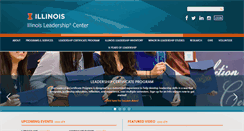 Desktop Screenshot of leadership.illinois.edu