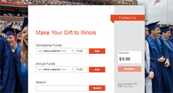Desktop Screenshot of giving.illinois.edu