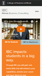 Mobile Screenshot of ibc.illinois.edu