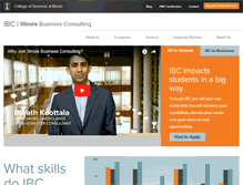 Tablet Screenshot of ibc.illinois.edu