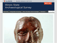 Tablet Screenshot of isas.illinois.edu
