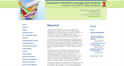 Desktop Screenshot of germanic.illinois.edu