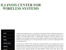 Tablet Screenshot of icws.illinois.edu