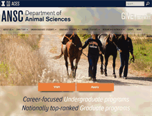 Tablet Screenshot of ansci.illinois.edu