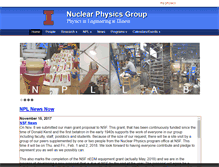 Tablet Screenshot of npl.illinois.edu