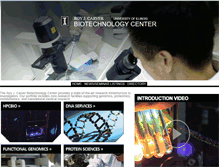 Tablet Screenshot of biotech.illinois.edu
