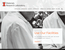 Tablet Screenshot of mrl.illinois.edu