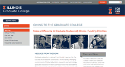 Desktop Screenshot of 2017.grad.illinois.edu