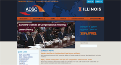 Desktop Screenshot of adsc.illinois.edu