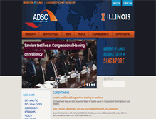 Tablet Screenshot of adsc.illinois.edu