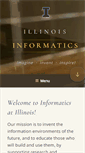Mobile Screenshot of informatics.illinois.edu