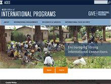 Tablet Screenshot of intlprograms.aces.illinois.edu