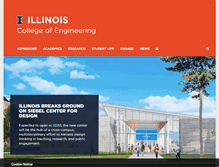 Tablet Screenshot of engineering.illinois.edu